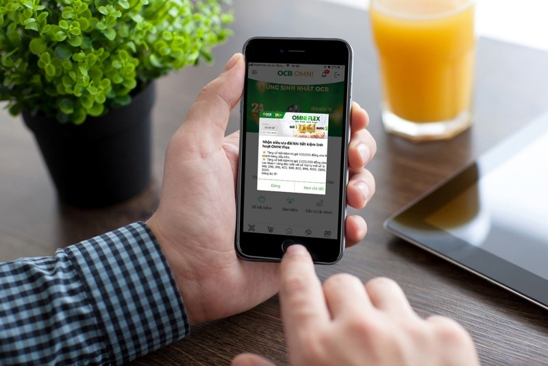 Sản phẩm tiết kiệm linh hoạt OMNI Flex giúp tối ưu lợi tức cho khách hàng.
