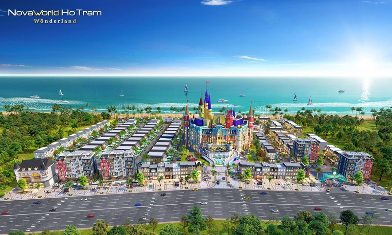 Tổng thể phân kỳ Wonderland – NovaWorld Ho Tram với quy hoạch hơn 50% sản phẩm là shophouse. Tổng thể phân kỳ Wonderland – NovaWorld Ho Tram với quy hoạch hơn 50% sản phẩm là shophouse.