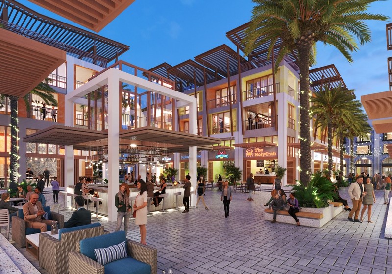 Hình ảnh phối cảnh khu Shophouse dự án Vega City Nha Trang. Hình ảnh phối cảnh khu Shophouse dự án Vega City Nha Trang.