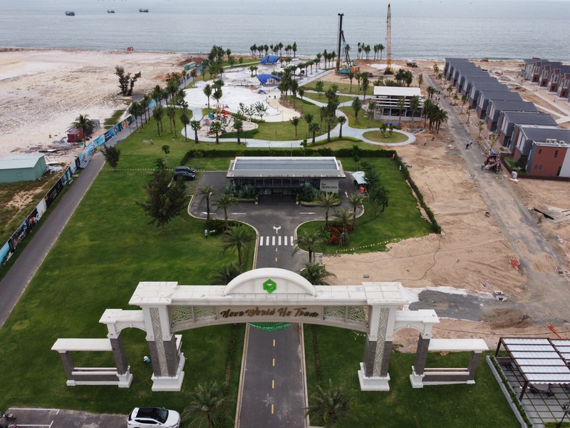 Phân kỳ The Tropicana của đại dự án 1.000ha NovaWorld Ho Tram đang dần hình thành.