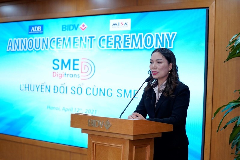 Phát biểu tại sự kiện, Tổng Giám đốc MISA Đinh Thị Thúy bày tỏ mong muốn đây sẽ là tiền đề cho những cơ hội hợp tác sâu rộng hơn của MISA và BIDV, để không chỉ kết nối và hỗ trợ doanh nghiệp trong quản lý tài chính mà còn là quản trị toàn diện, tiếp cận nguồn vốn phát triển kinh doanh