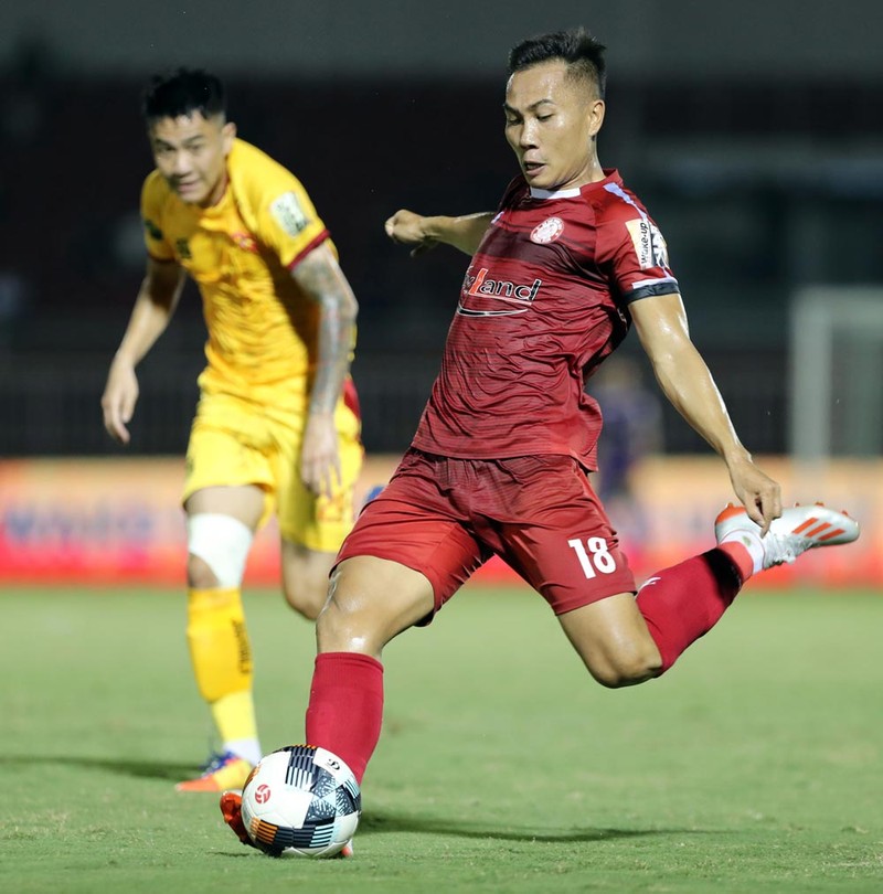 TP.HCM tạm thời vô địch lượt đi V.League 2019 (ảnh VPF)