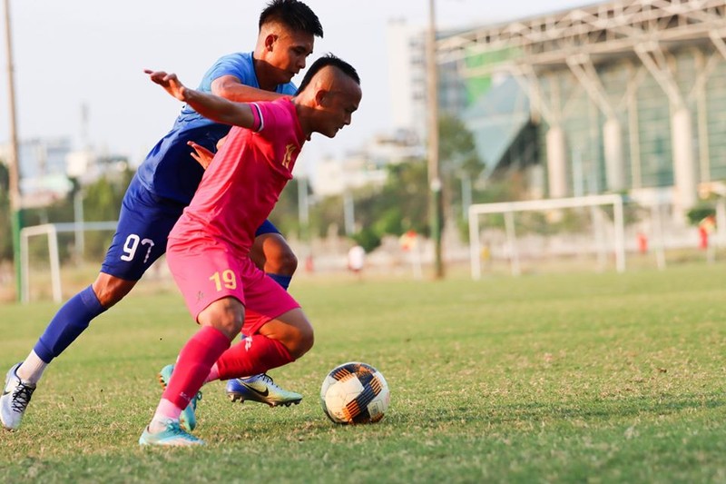 Sài Gòn FC đang chễm chệ vị trí thứ 2 BXH. Ảnh SGFC. Sài Gòn FC đang chễm chệ vị trí thứ 2 BXH. Ảnh SGFC.