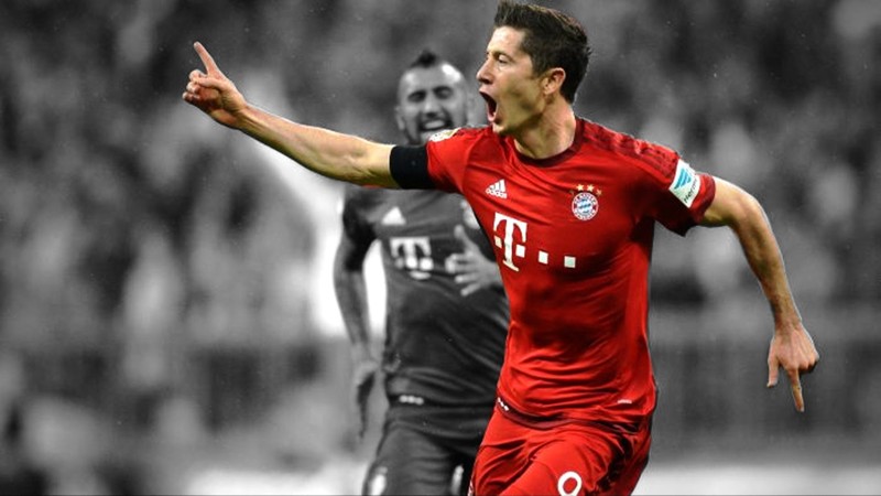 Robert Lewandowski (Bayern Munich) đến nay đã có 25 bàn thắng, tính ra anh cần 81,68 phút để có 1 bàn thắng, trong quá khứ cách đây 2 mùa giải chân sút này còn lập kỷ lục 74,79 phút/bàn. Ảnh CLB Robert Lewandowski (Bayern Munich) đến nay đã có 25 bàn thắng, tính ra anh cần 81,68 phút để có 1 bàn thắng, trong quá khứ cách đây 2 mùa giải chân sút này còn lập kỷ lục 74,79 phút/bàn. Ảnh CLB