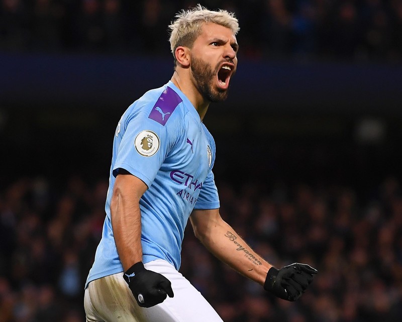 El Kun xứng đáng là một trong những trung phong xuất sắc nhất trong lịch sử Premier League. Ảnh CLB Man city El Kun xứng đáng là một trong những trung phong xuất sắc nhất trong lịch sử Premier League. Ảnh CLB Man city