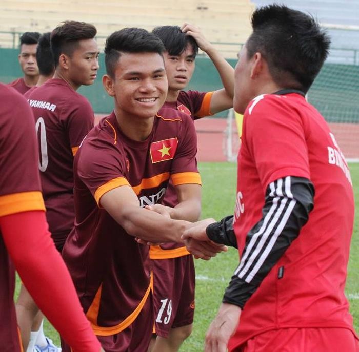 Chấn thương đã khiến Xuân Mạnh đã không thể có mặt trên đội tuyển Việt Nam tại vòng loại World Cup 2022, lần cuối cùng Xuân Mạnh có mặt trên tuyển là trận đối đầu với chủ nhà Jordan vào tháng 3 năm 2018. Ảnh VFF