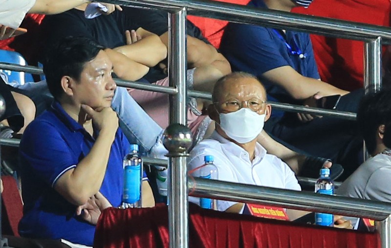 Ông Park đã "chấm" Mai Xuân Quyết của Nam Định. Ảnh VPF