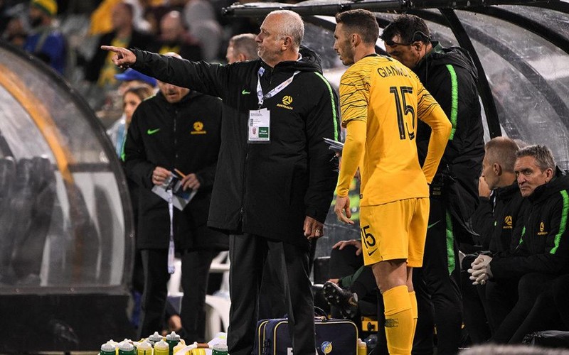 Phần lớn các cầu thủ đội tuyển Australia tham gia vòng loại thứ 3 World Cup 2022 đều ít nhiều có thời gian làm việc với nhà cầm quân 58 tuổi. Ảnh MSN.