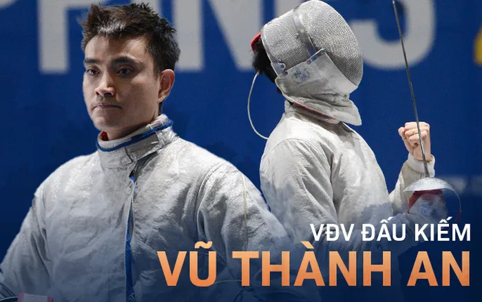 VĐV đấu kiếm Vũ Thành An sẽ là người đọc lời tuyên thệ. Ảnh TT VĐV đấu kiếm Vũ Thành An sẽ là người đọc lời tuyên thệ. Ảnh TT