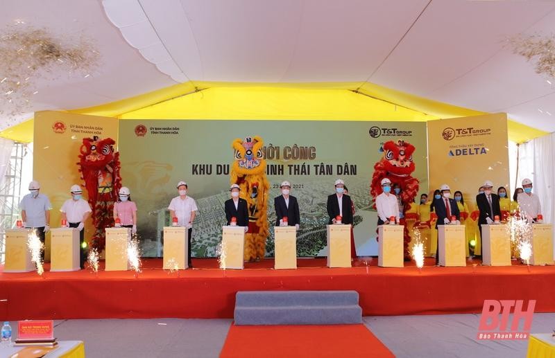 Khởi công xây dựng Khu du lịch sinh thái Tân Dân, thị xã Nghi Sơn (3.662 tỷ) tháng 6.2021 Khởi công xây dựng Khu du lịch sinh thái Tân Dân, thị xã Nghi Sơn (3.662 tỷ) tháng 6.2021