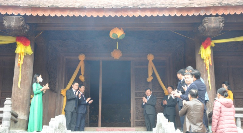 Chính thức mở cửa chính điện Lam Kinh phục vụ du khách tham quan