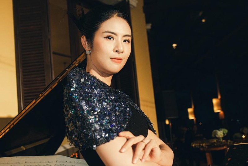 Hoa hậu Ngọc Hân ấp ủ ước mơ trở thành nữ đấu giá viên của ngành nghệ thuật trong tương lai (Ảnh: Hoa hậu Ngọc Hân).