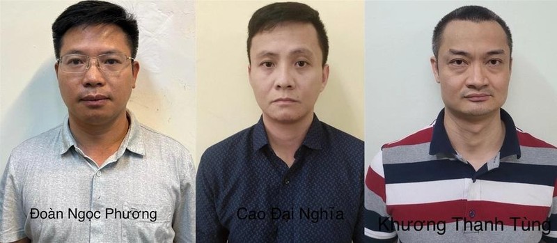 3 bị can vừa bị Cục C03 khởi tố.