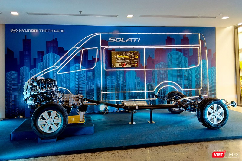 Mô hình hệ thống truyền động của Hyundai Solati