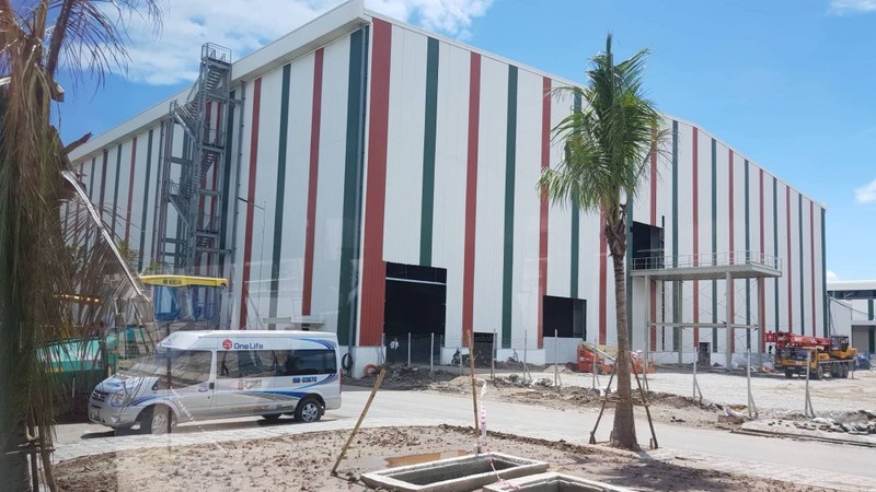 Các khu vực đều đã hoàn thành phần xây dựng nhà xưởng và đang tiến hành lắp đặt các thiết bị máy móc hiện đại theo tiêu chuẩn châu Âu, Nhật Bản.