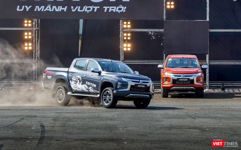 Mitsubishi Triton 2019 đã mở ra một thiết kế hoàn toàn mới về một chiếc pick-up thể thao đa dụng. (Ảnh: Ngô Minh)