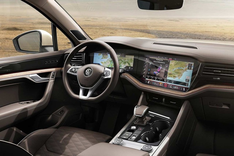 VW Touareg 2019 đã được hãng định vị ở cấp độ cao cấp hơn
