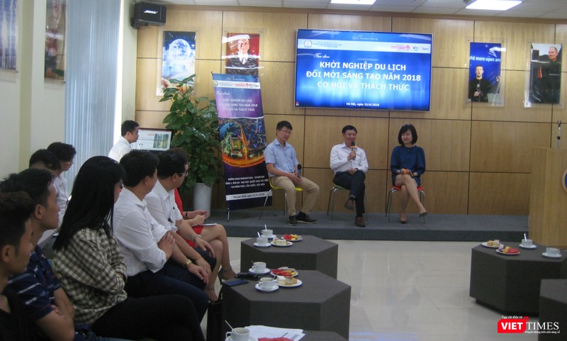 Một buổi tọa đàm về khởi nghiệp trong lĩnh vực du lịch tại Đại học Quốc gia Hà Nội