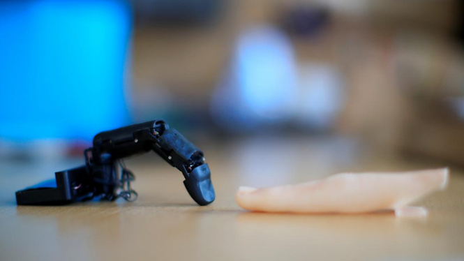 Độc lạ và đáng sợ robot… ngón tay - ảnh 1