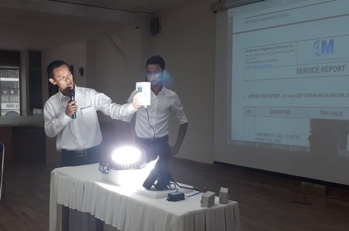 Nhà xưởng tiết kiệm điện với bộ điều khiển thông minh tự động tắt mở đèn - 2