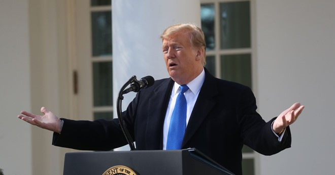 Tổng thống Mỹ Donald Trump. ẢNH: BLOOMBERG