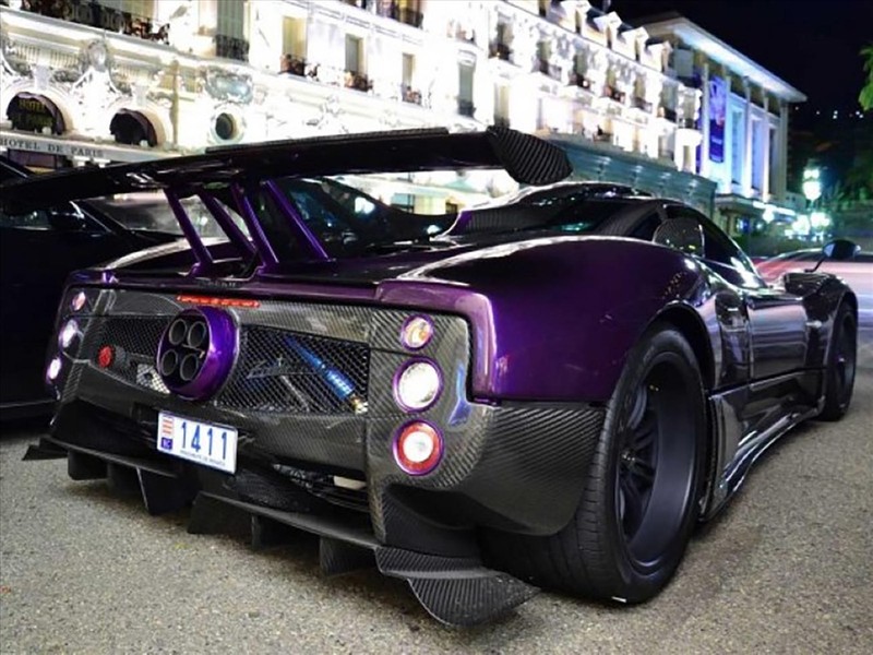 Pagani Zonda Jun phiên bản thật ngoài đời. Ảnh: Carbuzz