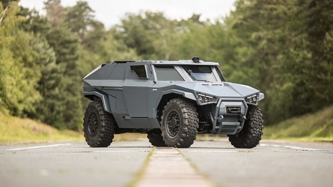 Mẫu xe quân sự Arquus Scarabee của Volvo.
