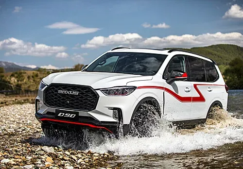 Maxus D90, một mẫu SUV 7 chỗ của hãng xe Trung Quốc. Ảnh: Indianautosblog
