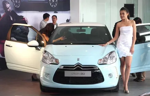 Citroen DS3 ra mắt khách hàng Việt năm 2011. Ảnh: Trọng Nghiệp