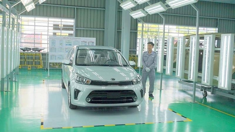 Từ năm 2007, Thaco và Tập đoàn Kia Motors - Hàn Quốc đã chính thức ký kết hợp tác chuyển giao công nghệ sản xuất xe du lịch KIA; và đầu tư xây dựng nhà máy Thaco Kia với công suất ban đầu là 20.000 xe/năm Từ năm 2007, Thaco và Tập đoàn Kia Motors - Hàn Quốc đã chính thức ký kết hợp tác chuyển giao công nghệ sản xuất xe du lịch KIA; và đầu tư xây dựng nhà máy Thaco Kia với công suất ban đầu là 20.000 xe/năm