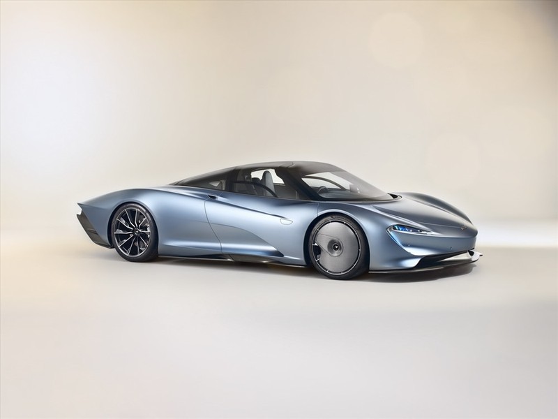Chiếc McLaren Speedtail phiên bản giới hạn. Ảnh: Carscoops
