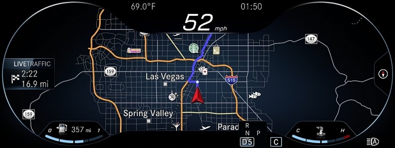 Giao diện MBUX mang đến nhiều trải nghiệm thú vị