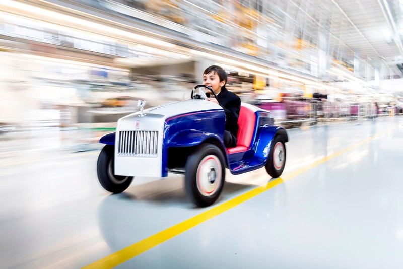 Chiếc Rolls-Royce dành cho trẻ nhỏ.

