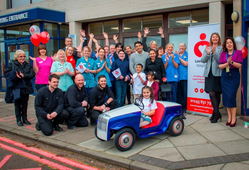 Chiếc xe sang duy nhất của hãng xe Anh quốc được chế tạo dành cho những bệnh nhân nhí