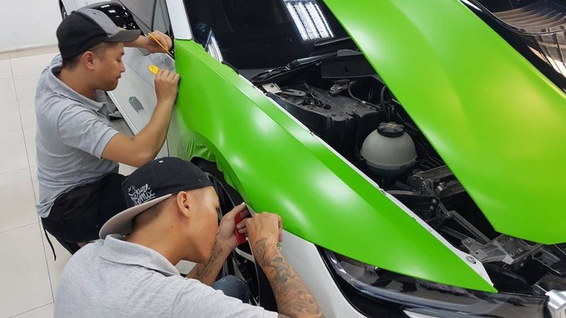 Nếu sơn lại với màu khác, chủ xe phải đi đăng ký lại