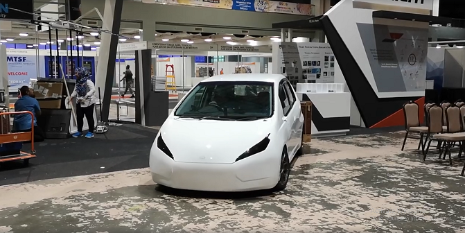 Xe có thể cung cấp điện cho ba ngôi nhà nhỏ trong trường hợp có thiên tai. Nguồn: Technave