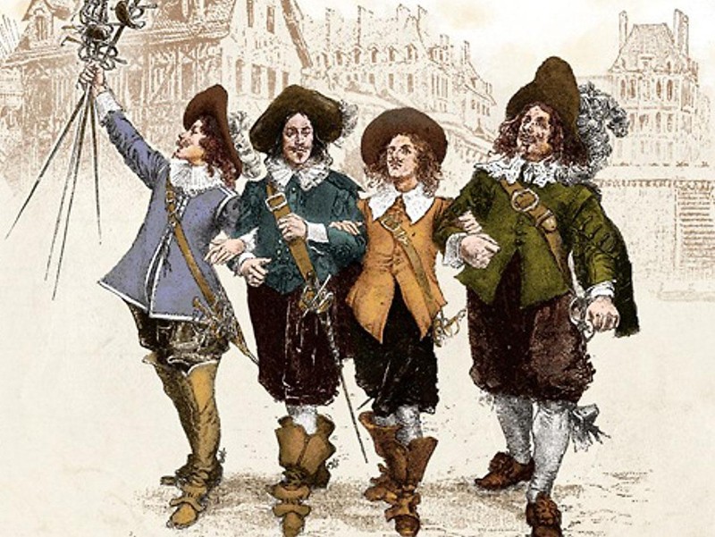 Lịch sử chỉ là cái đinh để treo tác phẩm "Ba chàng ngự lâm" của nhà văn Alexandre Duma