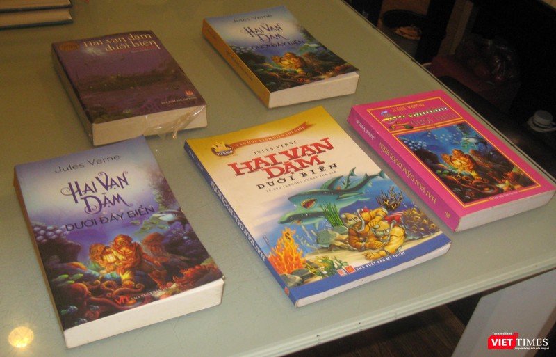 "Hai vạn dặm dưới biển" đã được tái bản ở Việt Nam hơn 100 lần