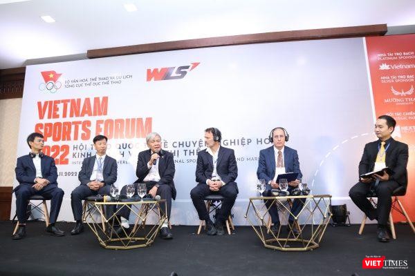 Giao lưu về kinh tế thể thao tại hội thảo