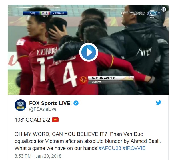 Truyền thông và người hâm mộ châu Á bình luận gì về chiến thắng của U23 Việt Nam ảnh 2