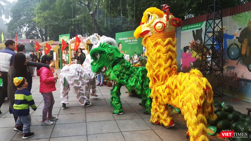 Trải nghiệm hội chợ Xuân của... hãng taxi công nghệ ảnh 3