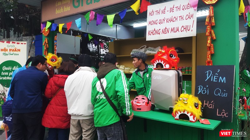 Trải nghiệm hội chợ Xuân của... hãng taxi công nghệ ảnh 7