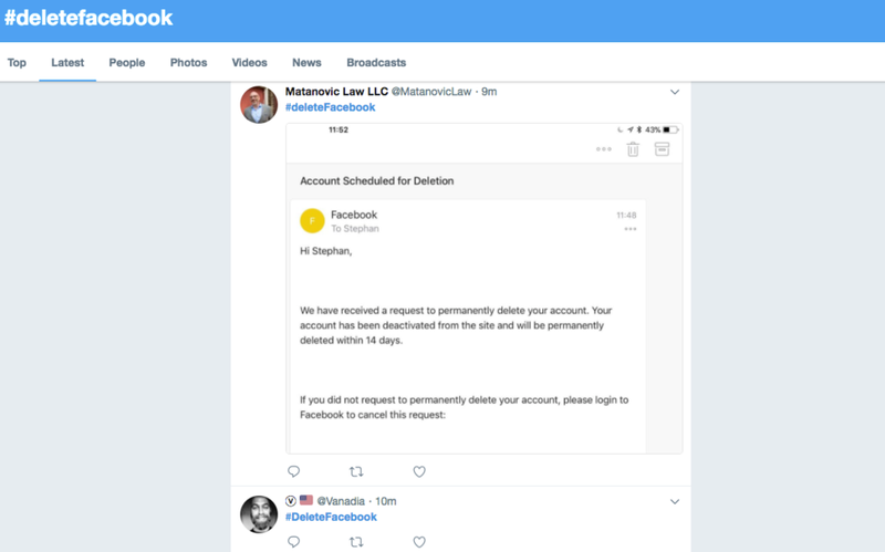 Cách xóa tài khoản Facebook hưởng ứng lời kêu gọi #DeleteFacebook ảnh 1