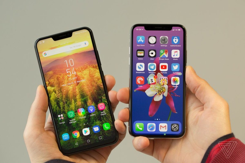 Vì sao các hãng sản xuất điện thoại Android đều sao chép tai thỏ iPhone X? ảnh 1