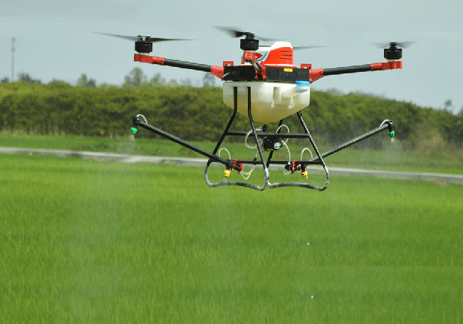 Máy bay điều khiển từ xa phun thuốc trừ sâu có phải là Nông nghiệp 4.0? ảnh 2
