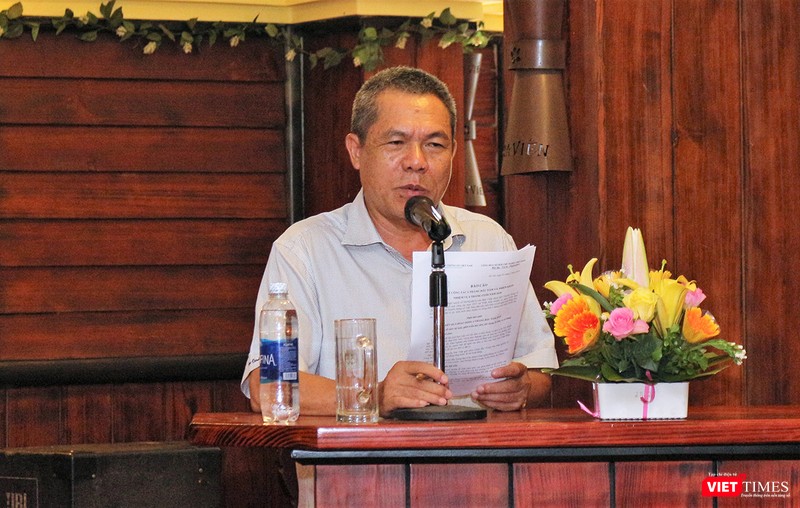 Ông Lê Đức Sảo, Phó Chủ tịch kiêm Tổng Thư ký VDCA sơ kết hoạt động 6 tháng đầu năm