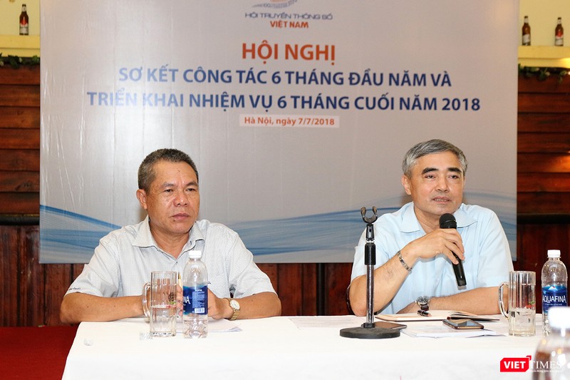 Chủ tịch VDCA Nguyễn Minh Hồng phát biểu khai mạc hội nghị