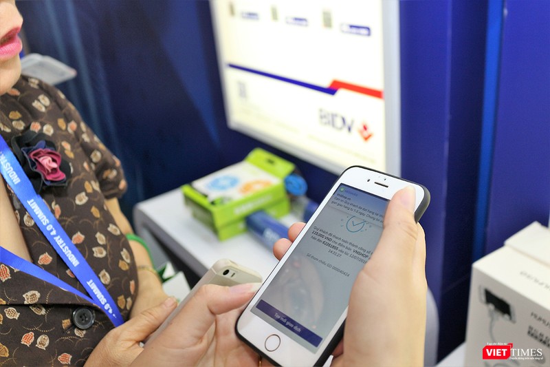 Giao dịch QR code thành công