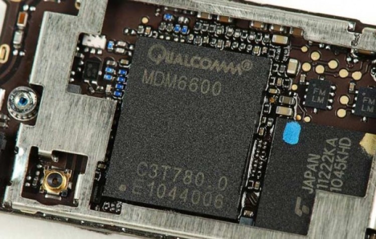 Một mẫu chip modem của Qualcomm