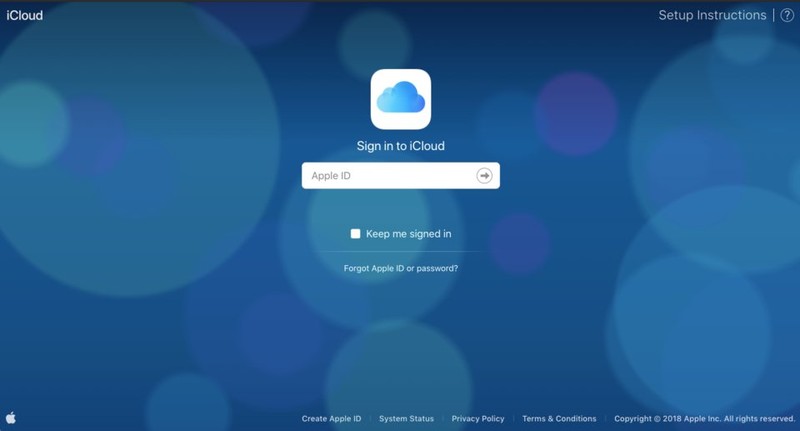 ảnh iCloud.com
